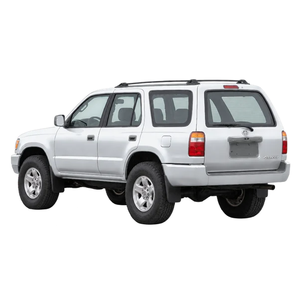 silver 1995 Toyota 4Runner rear three-quarter (facing left) view