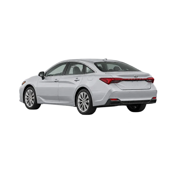 silver 2022 Toyota Avalon rear three-quarter (facing left) view
