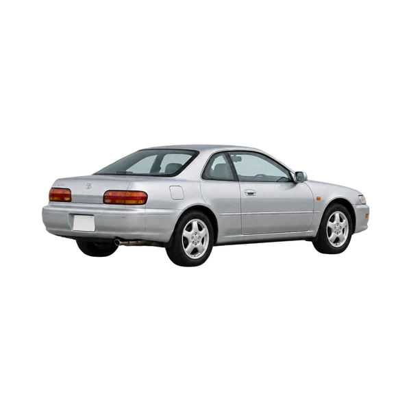 silver 1995 Toyota Exiv rear three-quarter (facing left) view