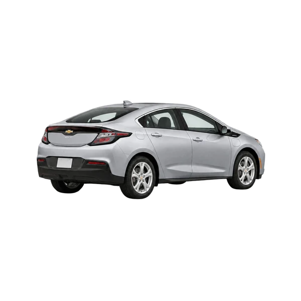 silver 2020 Toyota Voltz rear three-quarter (facing left) view