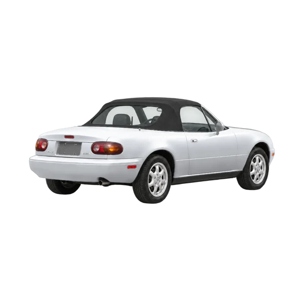 silver 1994 Mazda MX-5 rear three-quarter (facing right) view