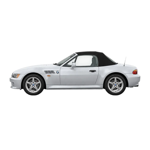 silver 2005 BMW Z3 side (facing left) view