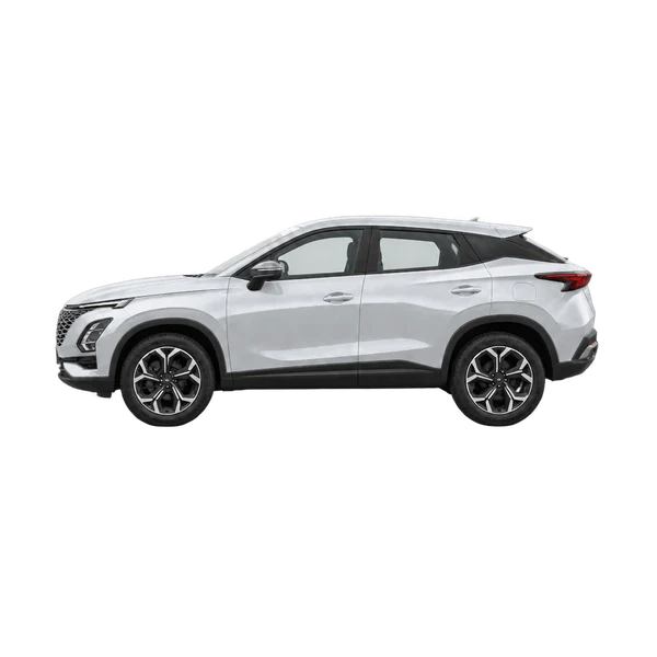 silver 2023 Chery Omoda 5 side (facing left) view