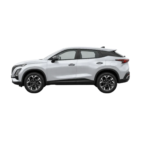 silver 2026 Chery Omoda 5 side (facing left) view
