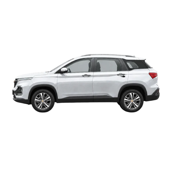 silver 2022 Chevrolet Captiva side (facing left) view