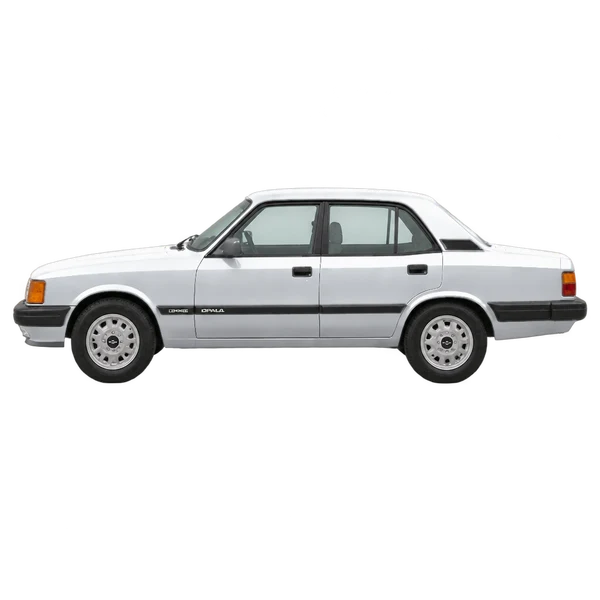 silver 1992 Chevrolet Opala side (facing left) view