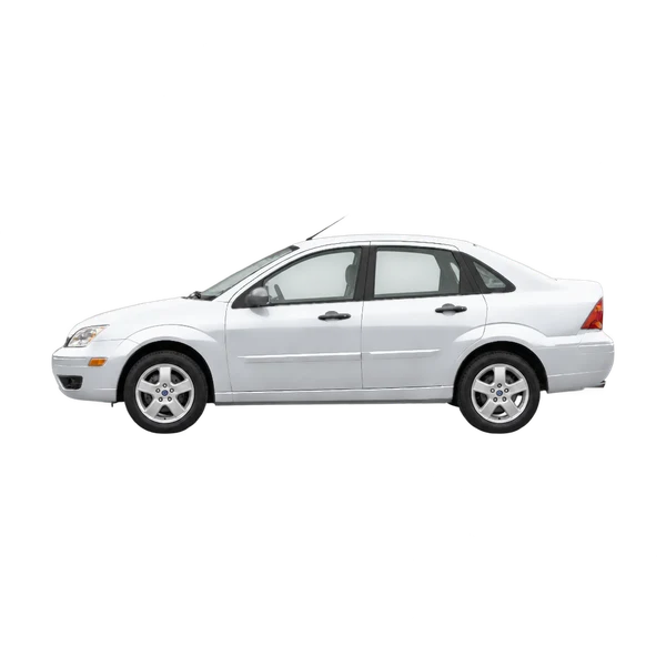 silver 2006 Ford Focus side (facing left) view
