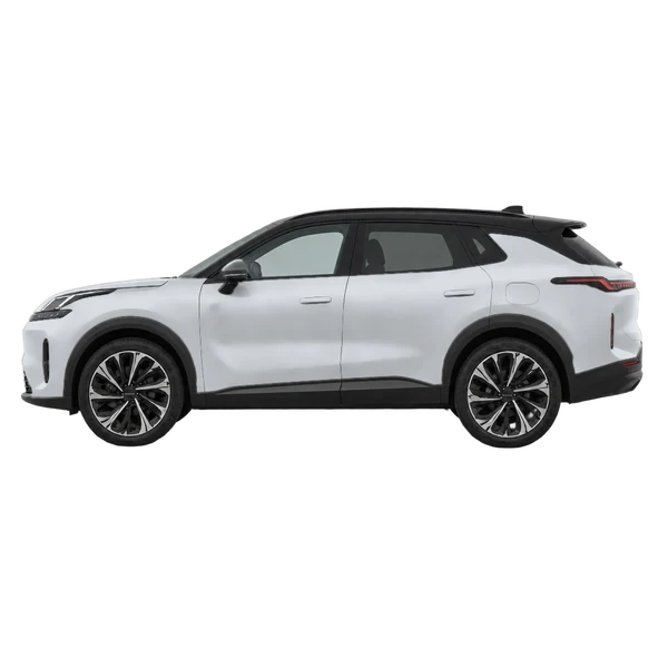 silver 2026 Lynk&CO Lynk CO 08 side (facing left) view