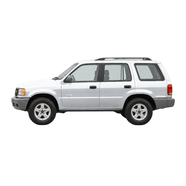 silver 1994 Mazda Navajo side (facing left) view