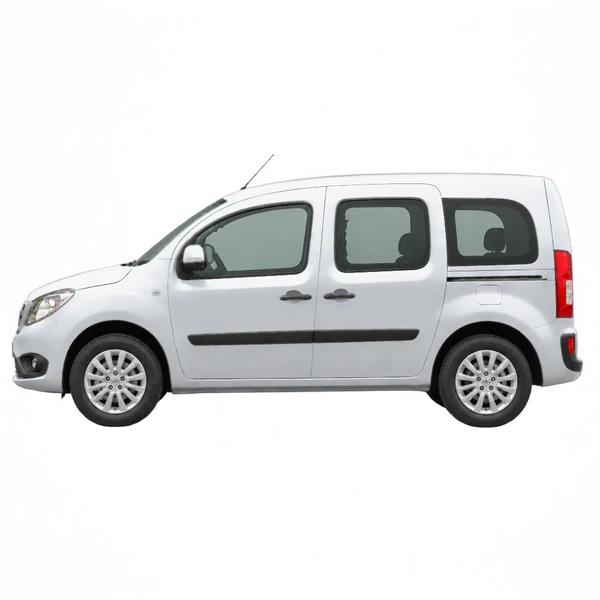 silver 2016 Mercedes-Benz Citan side (facing left) view