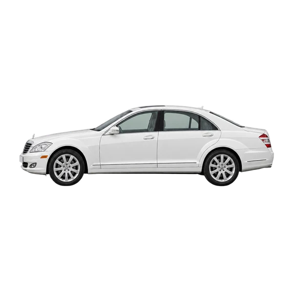 white 2012 Mercedes-Benz S side (facing left) view