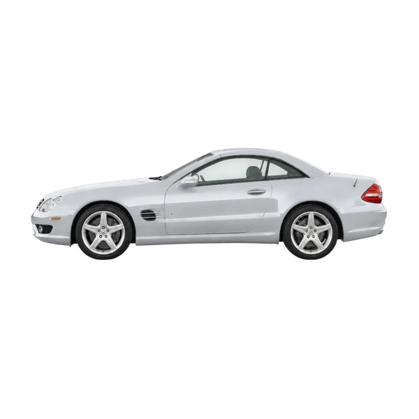 silver 2007 Mercedes-Benz SL-Class side (facing left) view