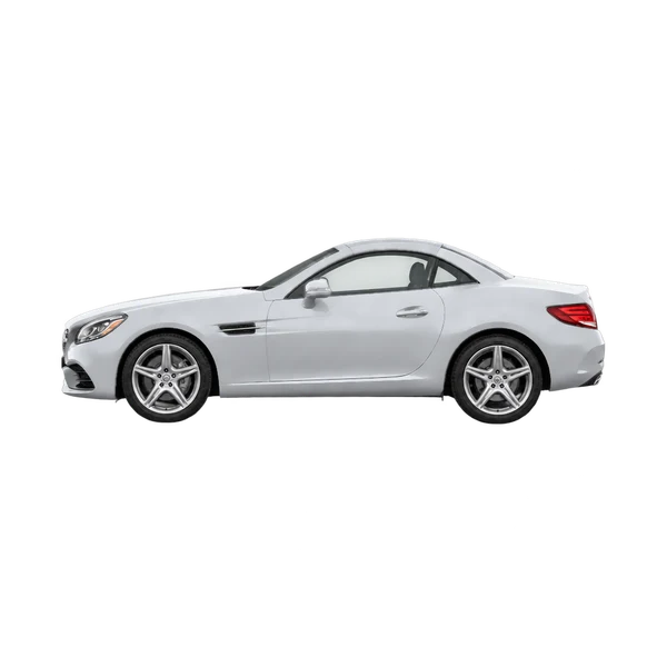 silver 2019 Mercedes-Benz SLC-Class side (facing left) view