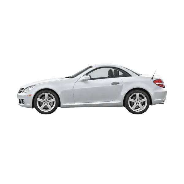 silver 2007 Mercedes-Benz SLK-Class side (facing left) view