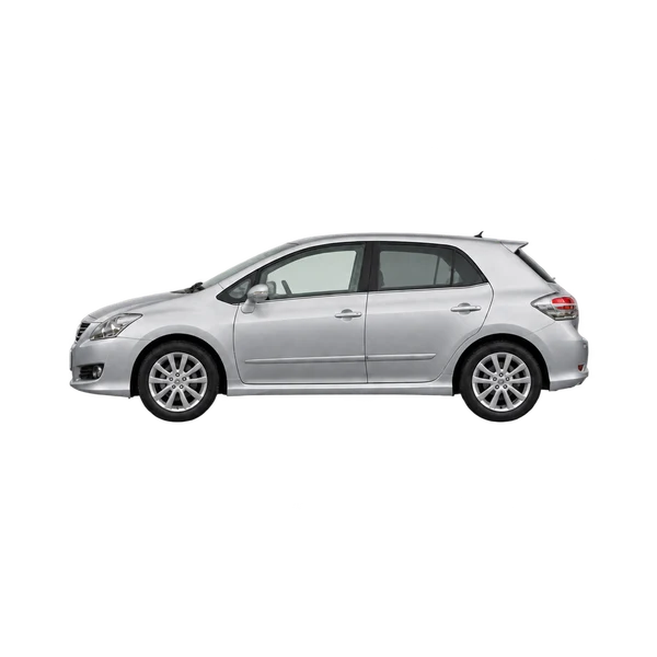 silver 2015 Toyota Blade side (facing left) view