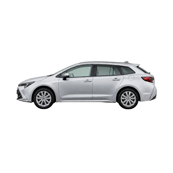 silver 2020 Toyota Caldina side (facing left) view