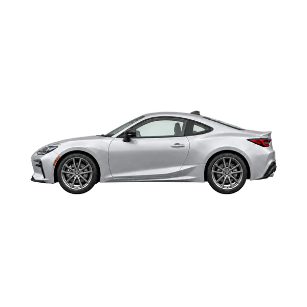 silver 2025 Toyota Celica side (facing left) view