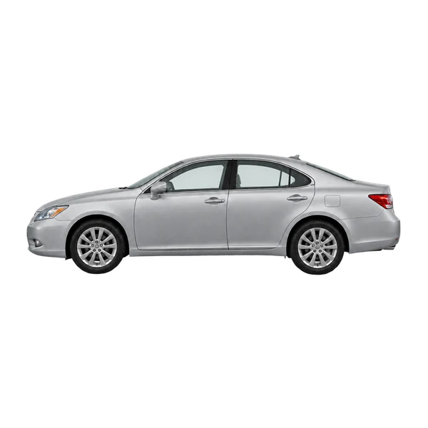 silver 2010 Toyota Lexus side (facing left) view