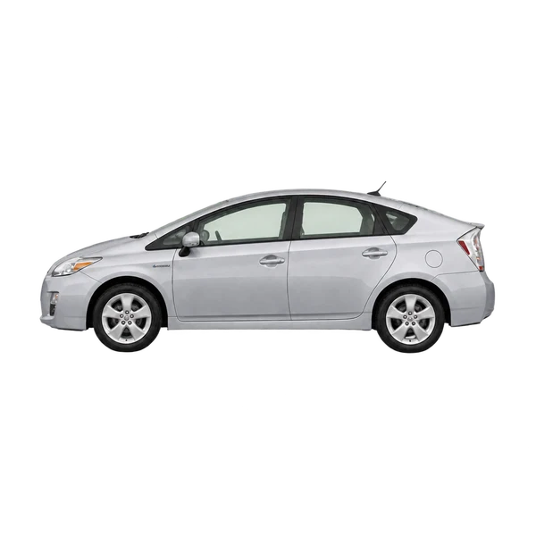silver 2010 Toyota Prius LTD ED 2 VVT-I side (facing left) view