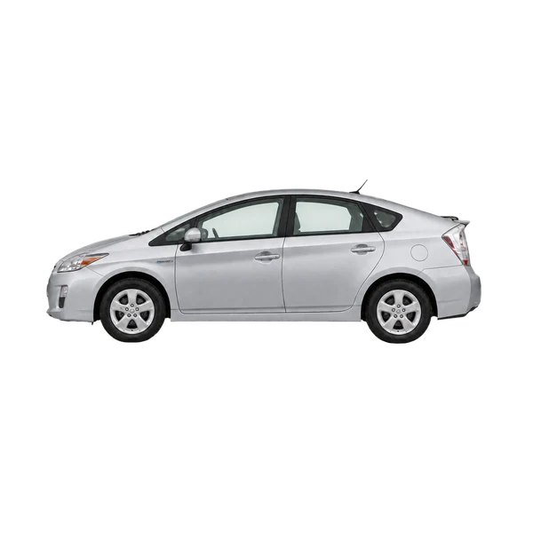 silver 2010 Toyota Prius LTD ED VVT-I side (facing left) view