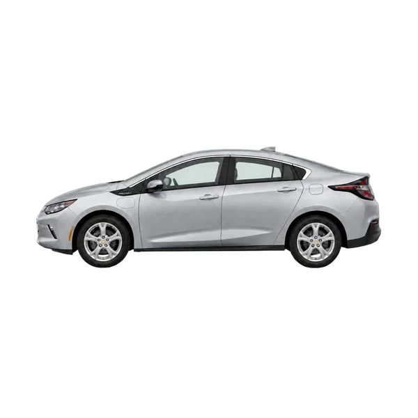 silver 2020 Toyota Voltz side (facing left) view