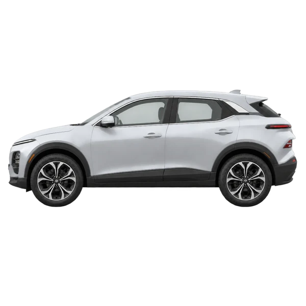 silver 2026 VinFast VF 6 side (facing left) view