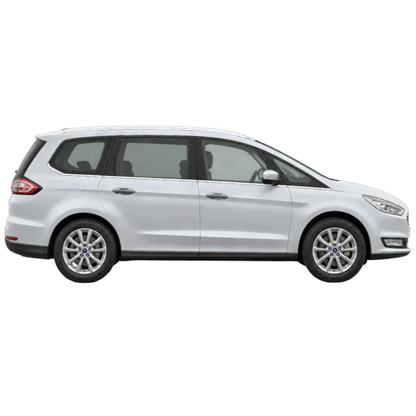 silver 2019 Ford Galaxy side (facing right) view