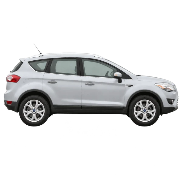 silver 2012 Ford Kuga side (facing right) view
