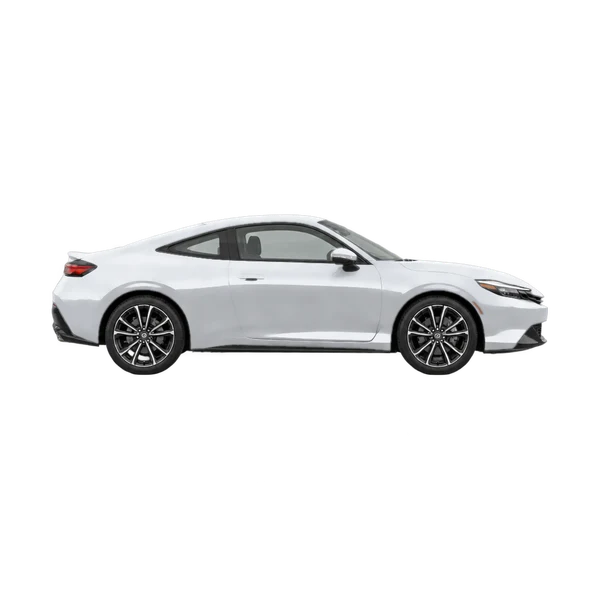 silver 2026 Honda Prelude side (facing right) view