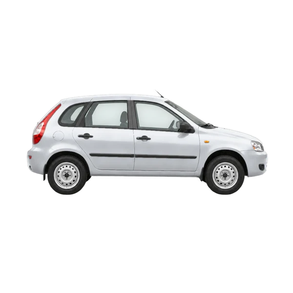 silver 2012 Lada 1117 side (facing right) view