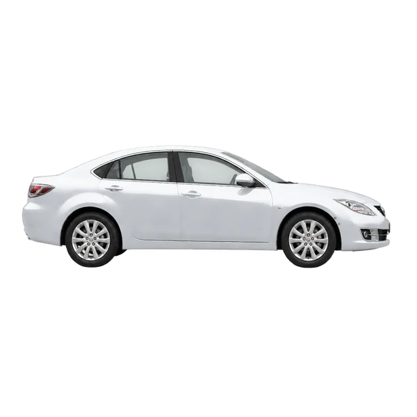 silver 2009 Mazda Atenza side (facing right) view