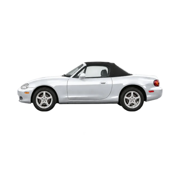 silver 1999 Mazda MX-5 side (facing right) view