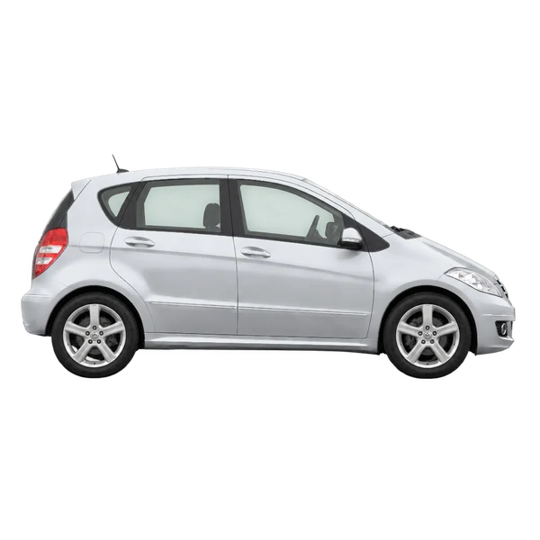 silver 2009 Mercedes-Benz A-Class side (facing right) view
