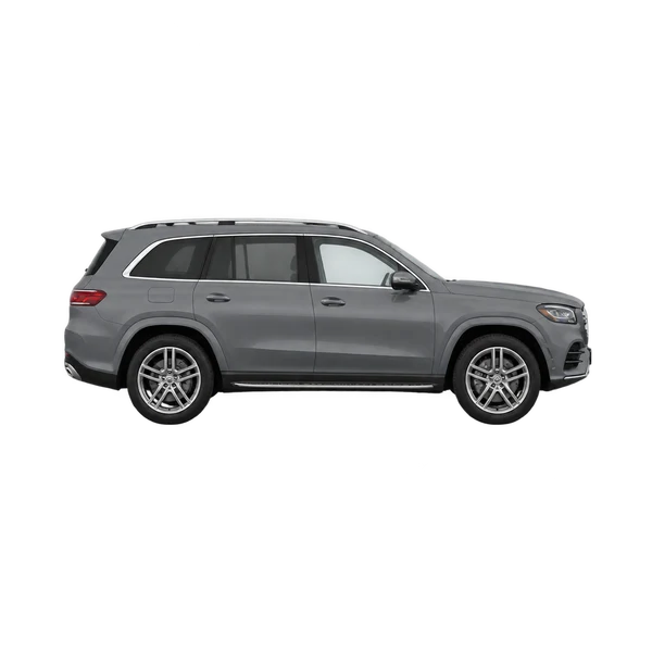 gray 2022 Mercedes-Benz GL-Class side (facing right) view