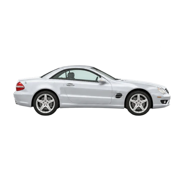 silver 2007 Mercedes-Benz SL-Class side (facing right) view