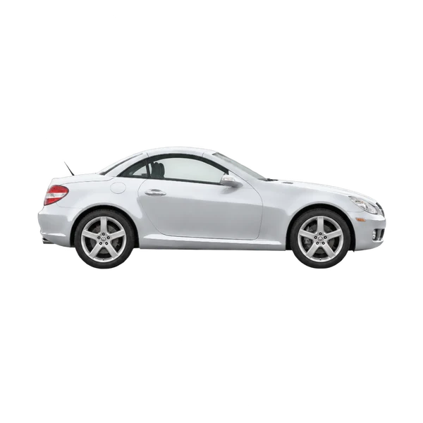 silver 2007 Mercedes-Benz SLK-Class side (facing right) view