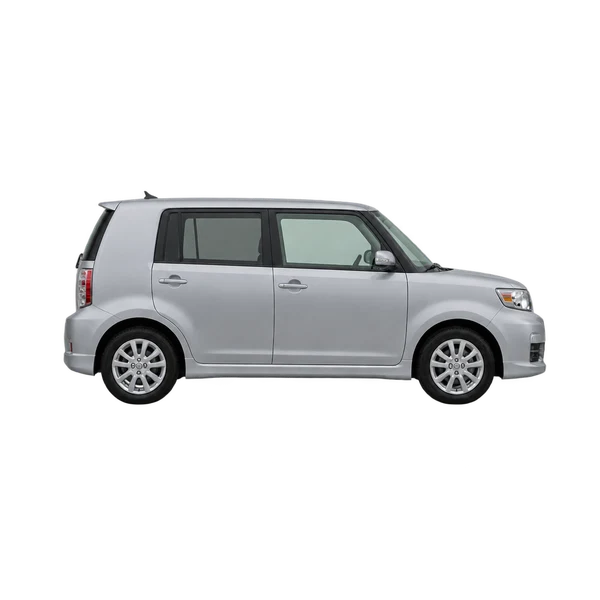 silver 2020 Toyota BB side (facing right) view