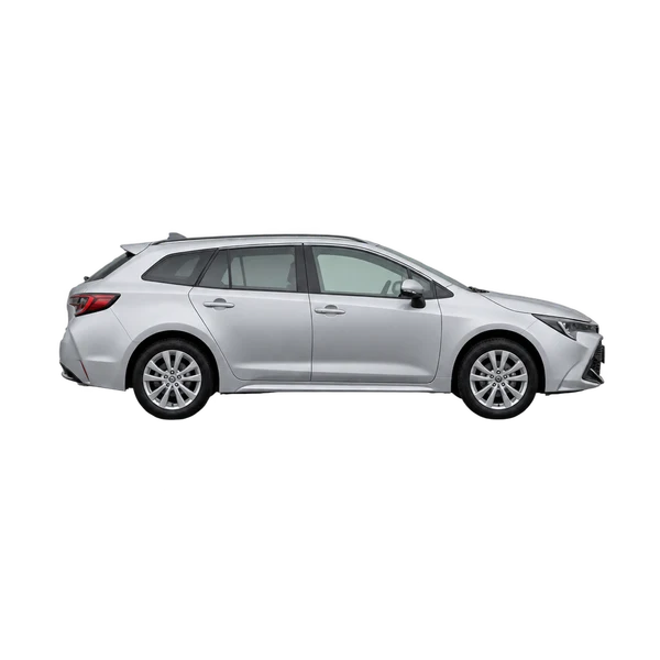 silver 2020 Toyota Caldina side (facing right) view