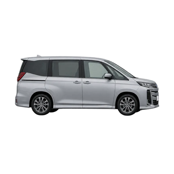 silver 2025 Toyota Noah side (facing right) view