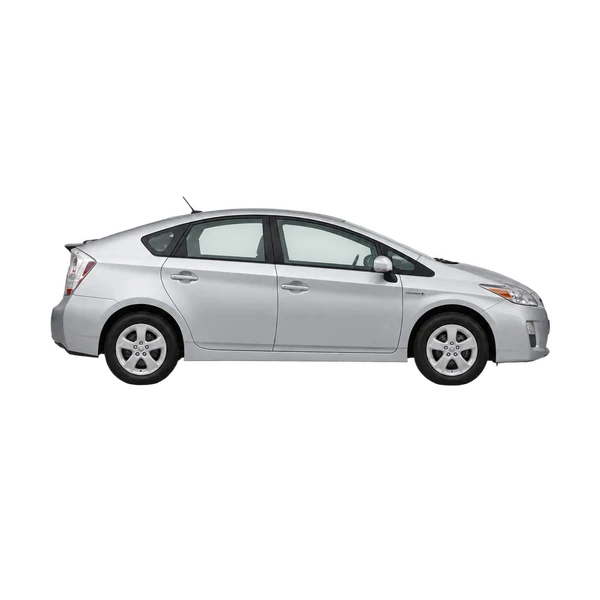 silver 2010 Toyota Prius LTD ED VVT-I side (facing right) view