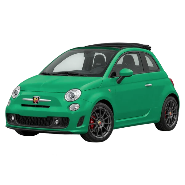 Abarth 500 C 2010 0a8f5e, vista dianteira em três quartos (voltada para a esquerda)