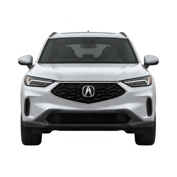 シルバーの2027 Acura ADX（正面ビュー）