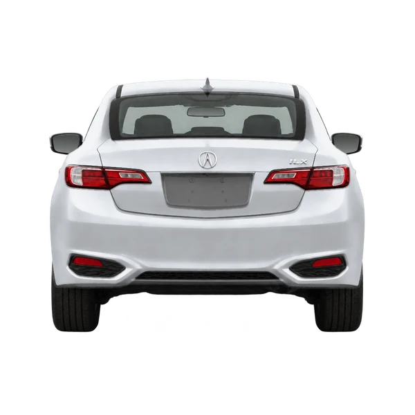 2017 Acura ILX in Silber, Ansicht: Heck