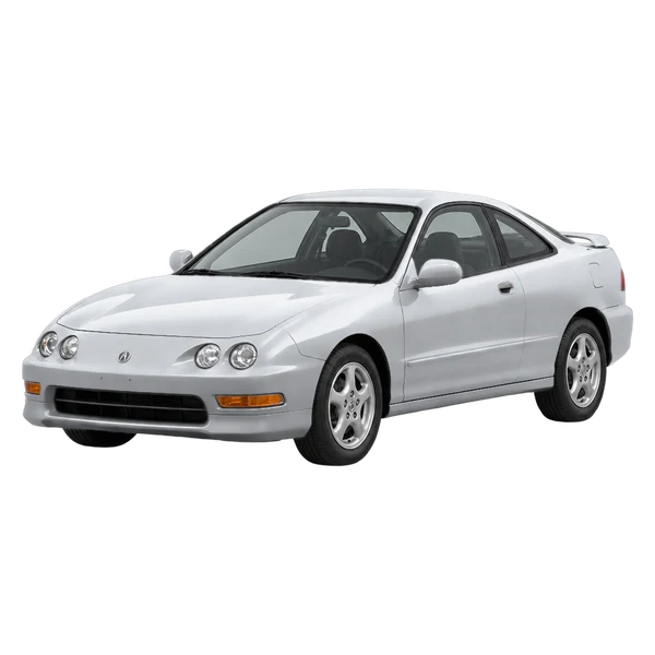 2001 ACURA Integra — Front three-quarter (facing left)، silver