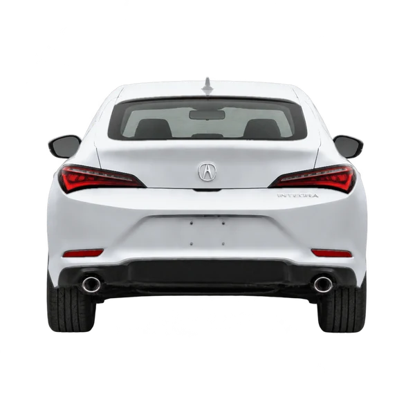 2025 Acura Integra in Silber, Ansicht: Heck