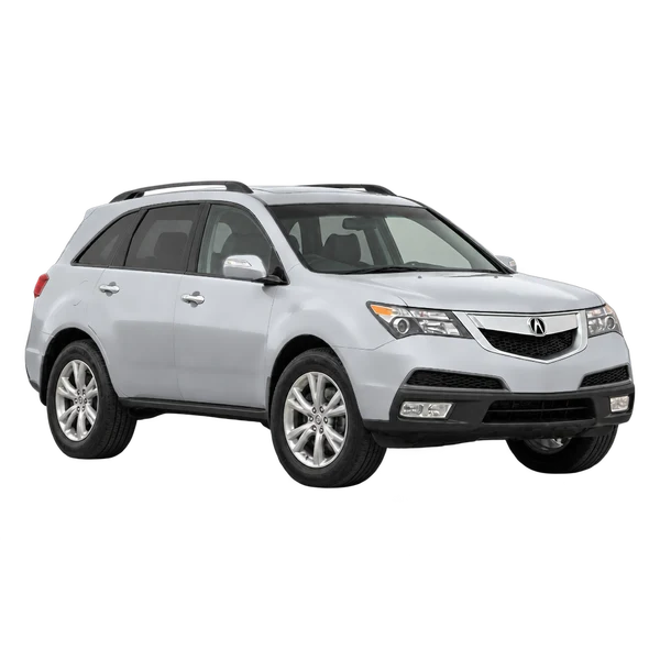 2011 Acura MDX in Silber, Ansicht: Dreiviertelansicht vorne (nach rechts)