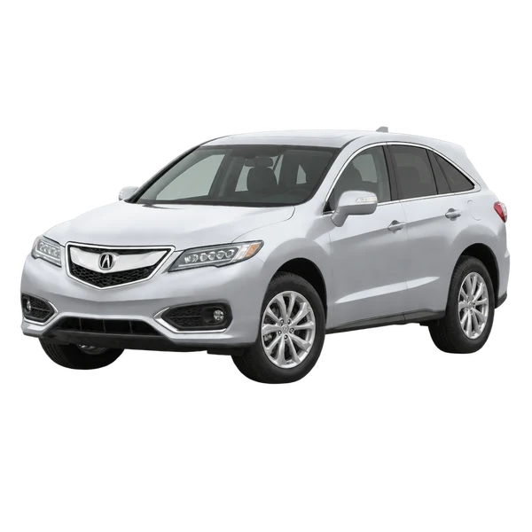 2016 Acura RDX in Silber, Ansicht: Dreiviertelansicht vorne (nach links gerichtet)