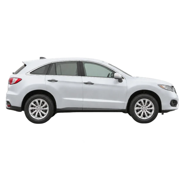 2016 Acura RDX in Silber, Ansicht: Seite (nach rechts gewandt)