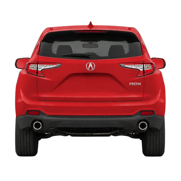 2022 Acura RDX in rot, Ansicht: Heck