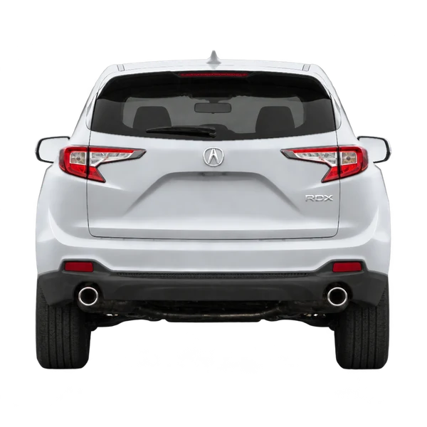 2025 Acura RDX in Silber, Ansicht: Heck